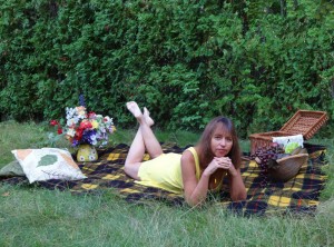 On a picnic, 2014